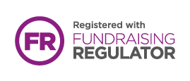 A logo showing our registration with the Fundraising Regulator