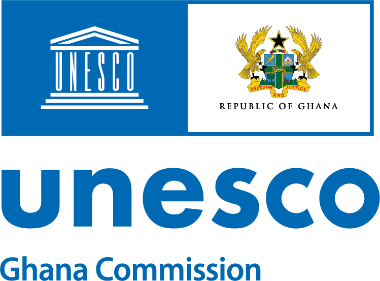 The logo of the Ghana Commission for UNESCO